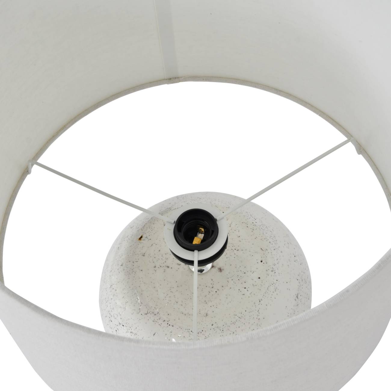 Speckle Terracotta Glazed Table Lamp